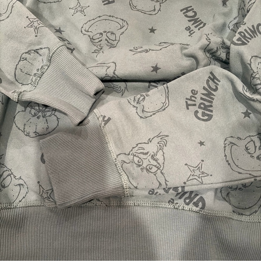 The Grinch crew neck sweatshirt pullover green unisex small - Picture 2 of 4